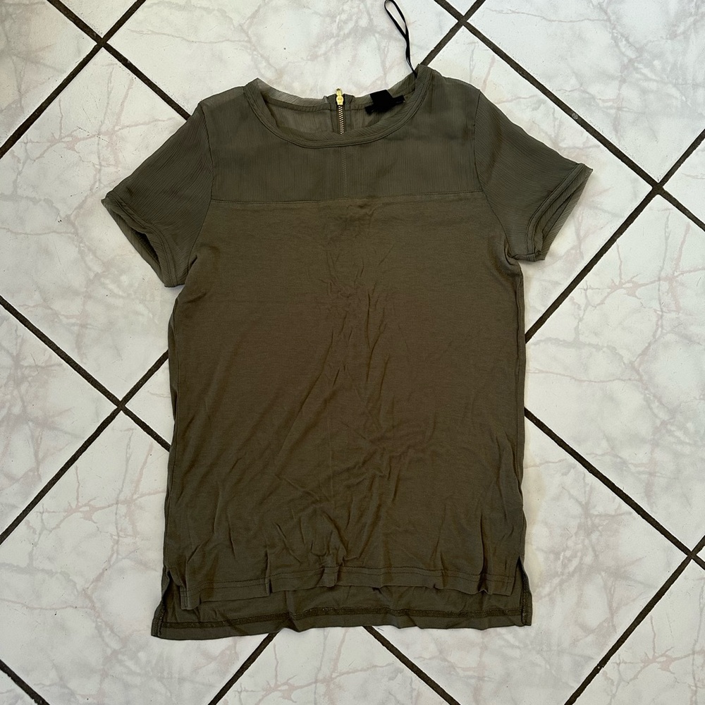 H&M olive top